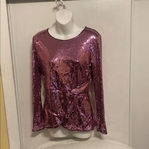 INC international concepts blouse size S color pink